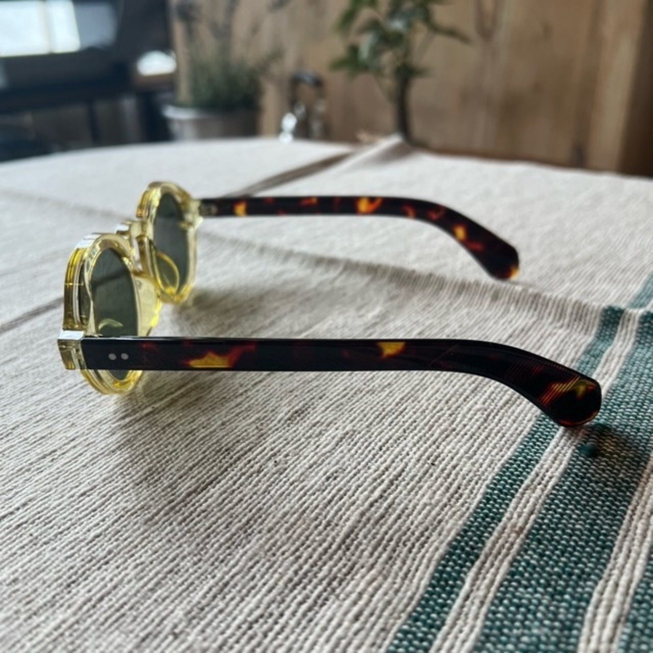 TOPANGA Accessory Tortoiseshell Round Sunglasses　3Type べっ甲ラウンドサングラス　べっ甲　ラウンド　Sunglass