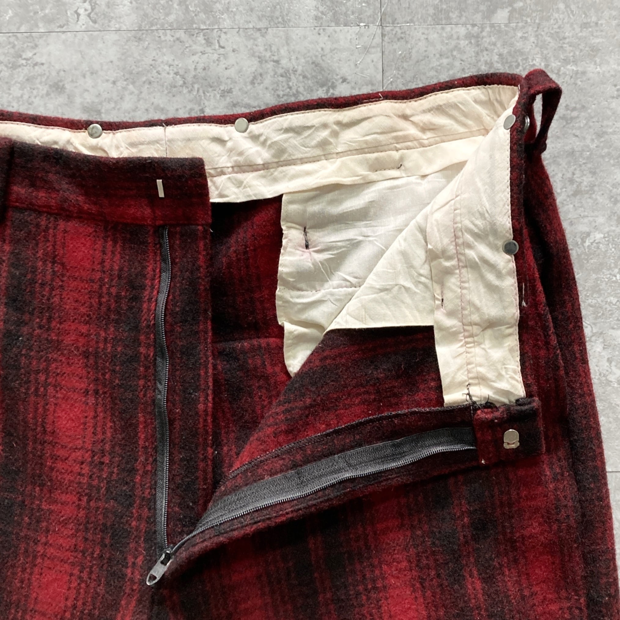 USA製】80s Woolrich ウールリッチ TALONジップ タロンジッパー