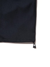 Polyester Twill Football L/S Tee - Black -