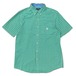 【CHAPS 】チャップス　シャツ　SHIRT 緑　チェック　半袖シャツ