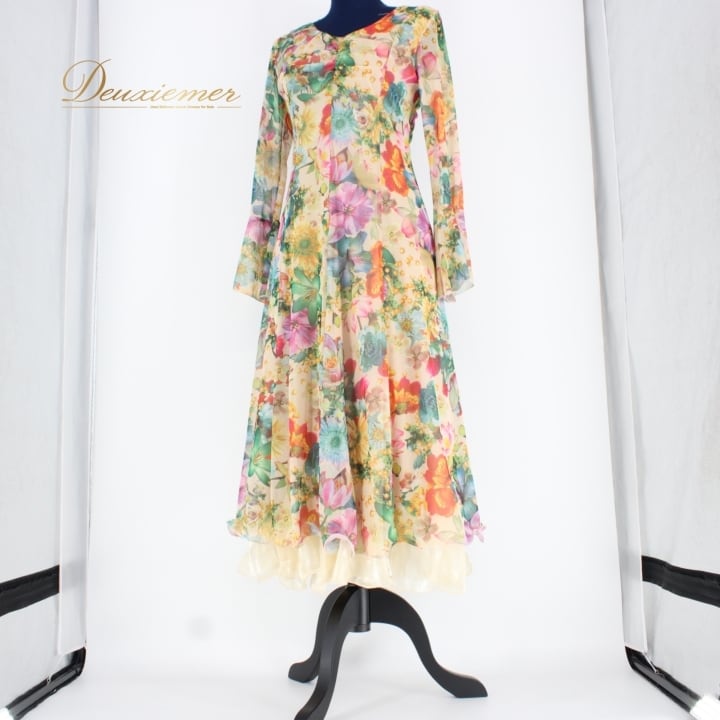 社交ダンス 衣装 スタンダード ドレス ワンピース レッスンウェア