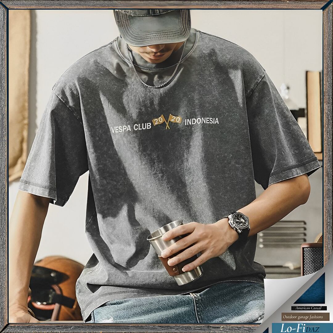 アメリカンスタイル ヘビーウォッシュドTシャツ 30141