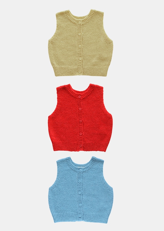 【取寄】mardi amber|cloud knit vest|クラウドニットベスト|XS-2XL|kids|26 autumn