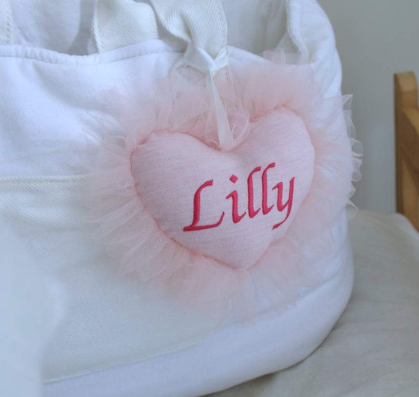 予約【settusettu】tutu name tag Pink (20Color)