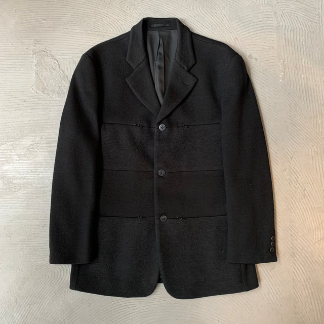 Zip designed tailored jacket