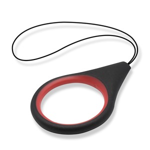 【努力特価】エレコム ストラップ リングストラップ 携帯 スマホ スマホ用 Lサイズ 内径22mm  ブラック P-STFHVBK