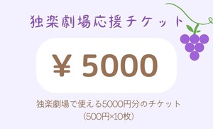 応援チケット5000円