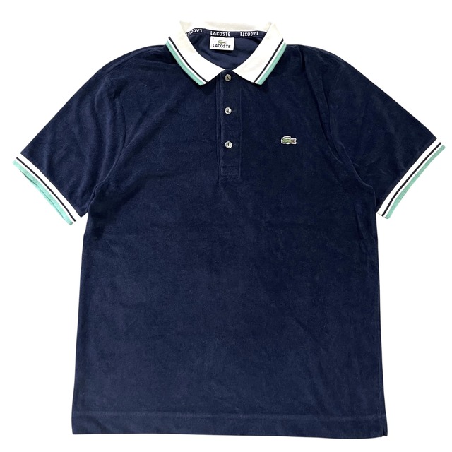 LACOSTE パイル地 ポロシャツ