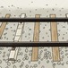 線路のアップ 交通　railway track up