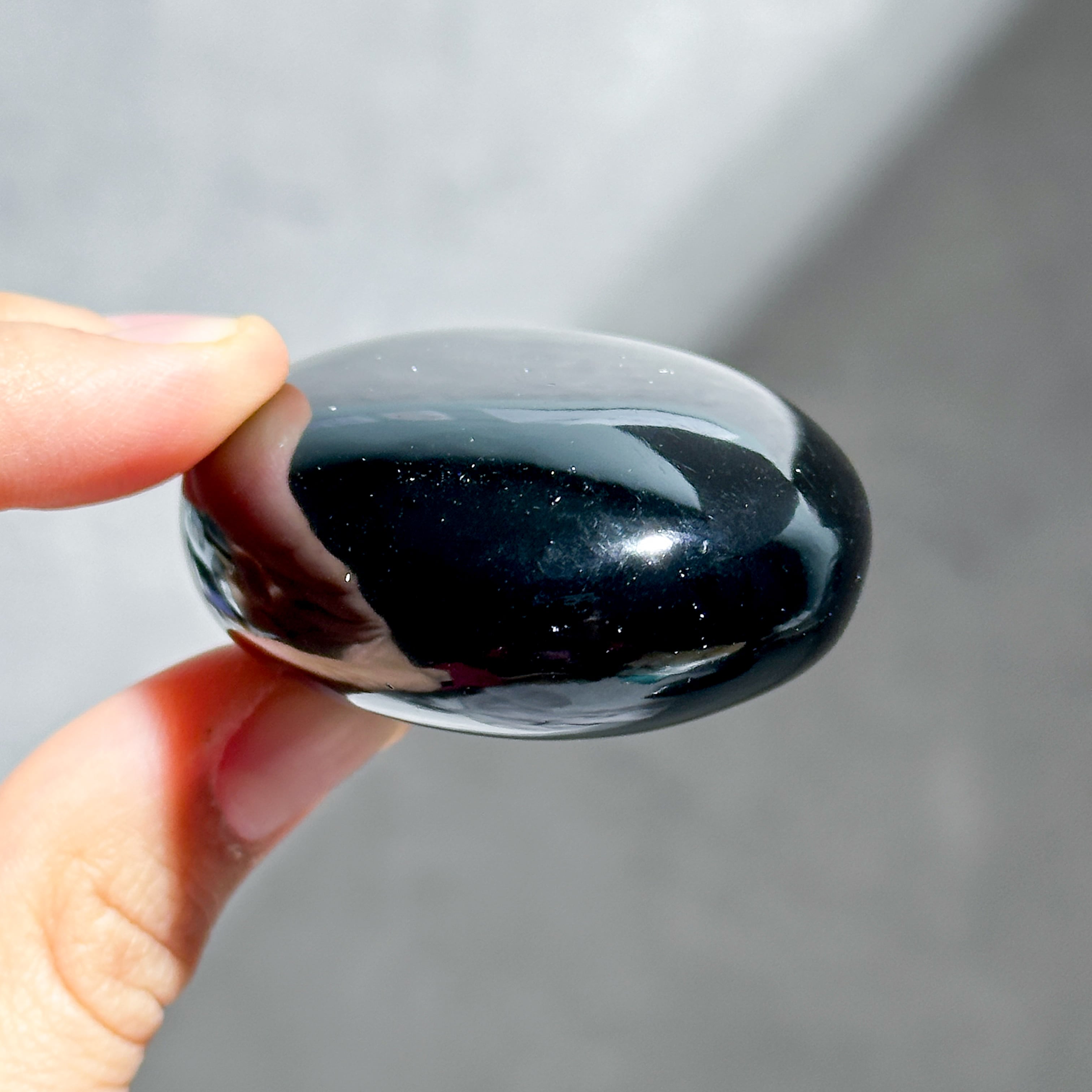 シルバーオブシディアン パーム シルバーオブシディアン パーム72◇Silver obsidian◇天然石・鉱物