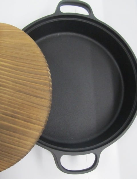 すきやき餃子兼用鍋26cm 【IH対応】 | 田舎暮らし屋｜南部鉄器通販.com