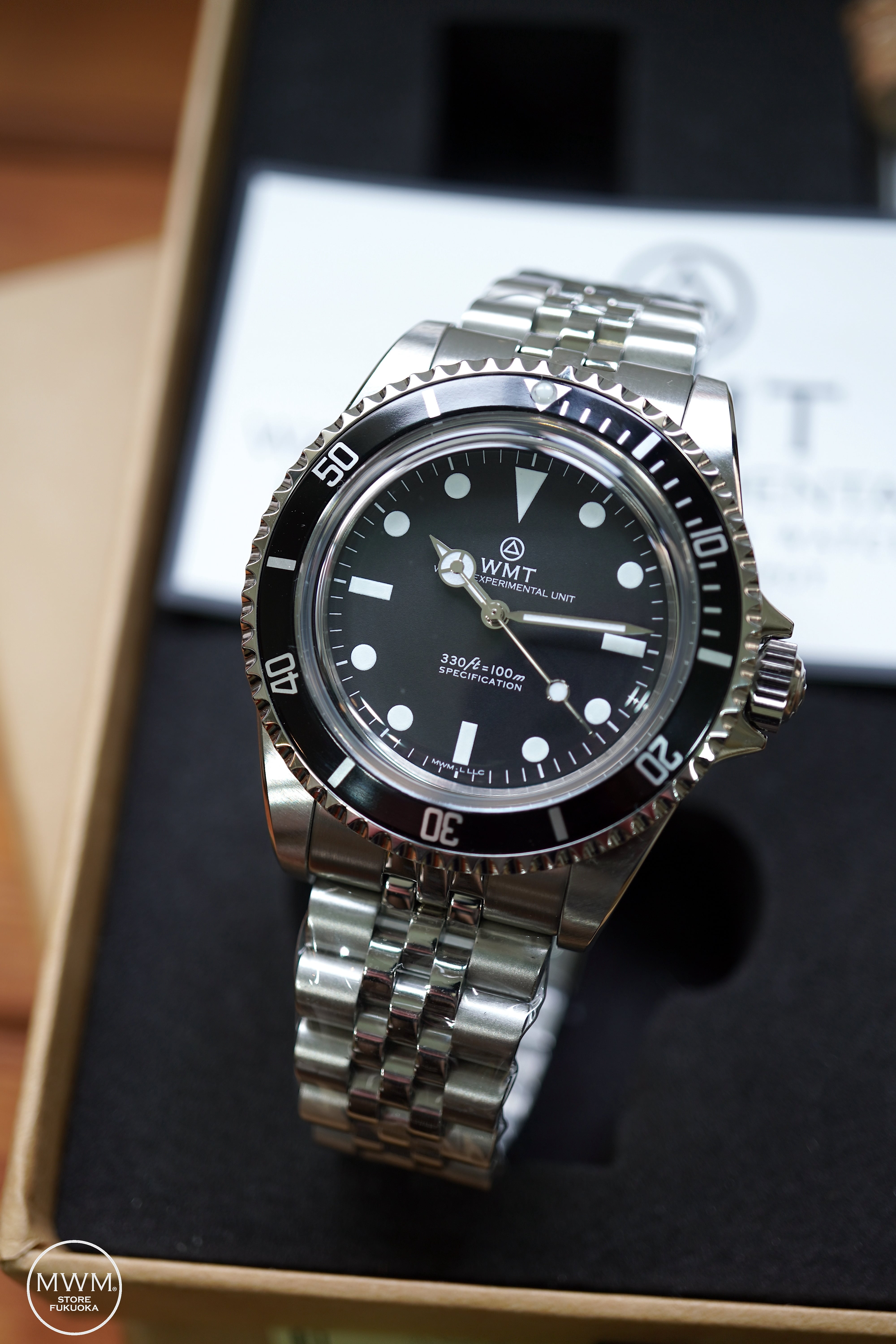 美品 WMT WATCH EXPERIMENTAL UNIT ロイヤルマリーン WMT Watch 美品 WMT WATCH EXPERIMENTAL UNIT ロイヤルマリーン WMT Watch