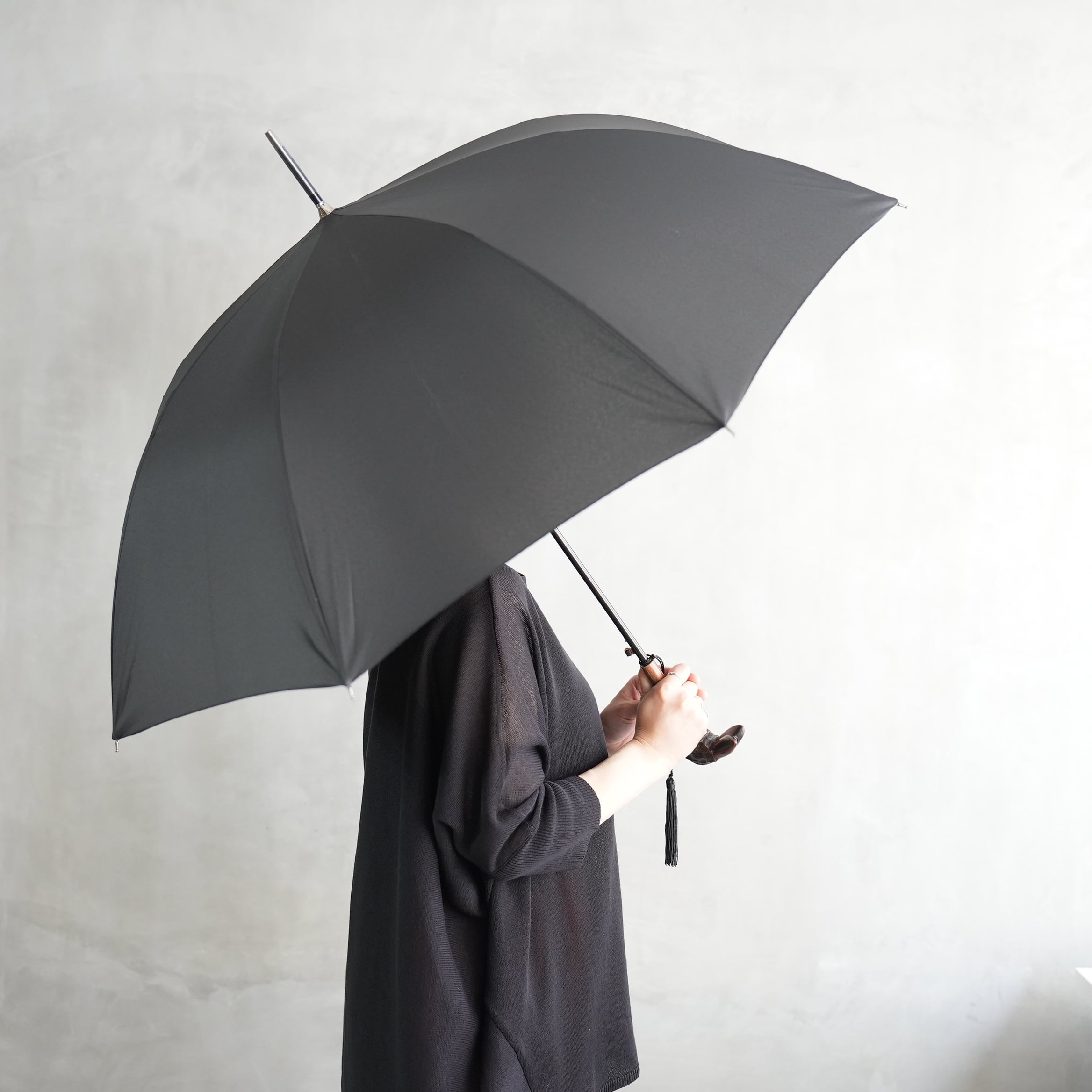 Guy de Jean デザイン長傘 エッフェル塔（アイボリー） guy de jean 傘