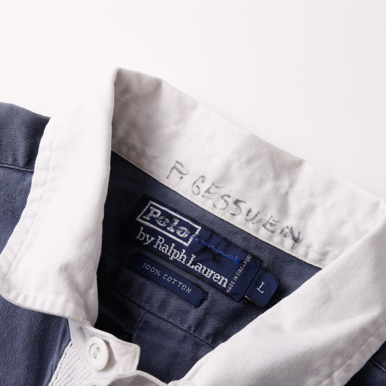 希少】80s Ralph Lauren vintage rugby shirt rare design