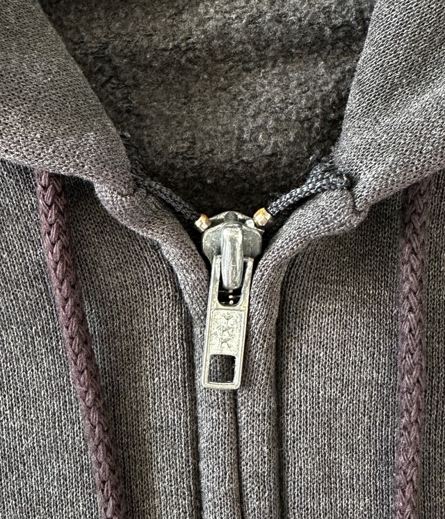 -AMERICAN CUSTOM- Vintage 90s XL Zip Hoodie made in USA