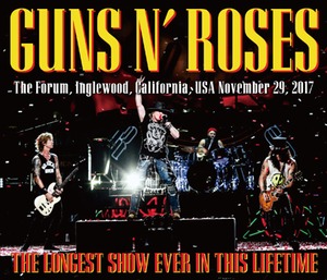 NEW GUNS N' ROSES THE LONGEST SHOW EVER IN THIS LIFETIME  6CDR 　Free Shipping