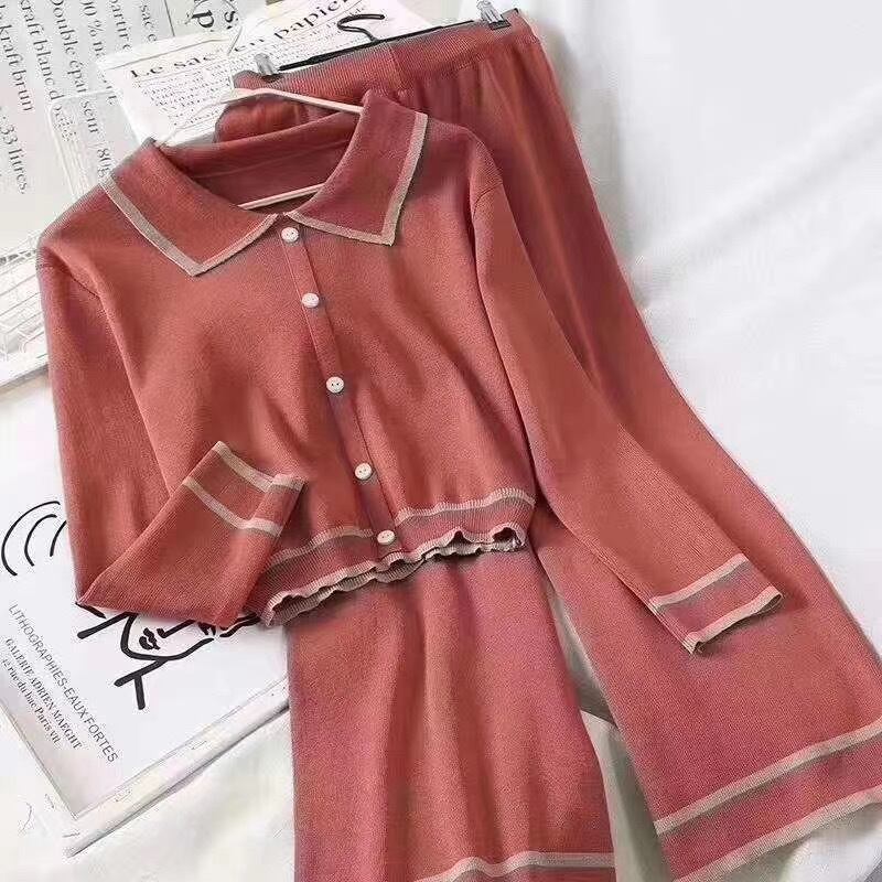 セットアップワイドパンツ