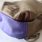 ワン ショルダーバッグ / Front zip-pocket One shoulder /ディープクレイ カーキ