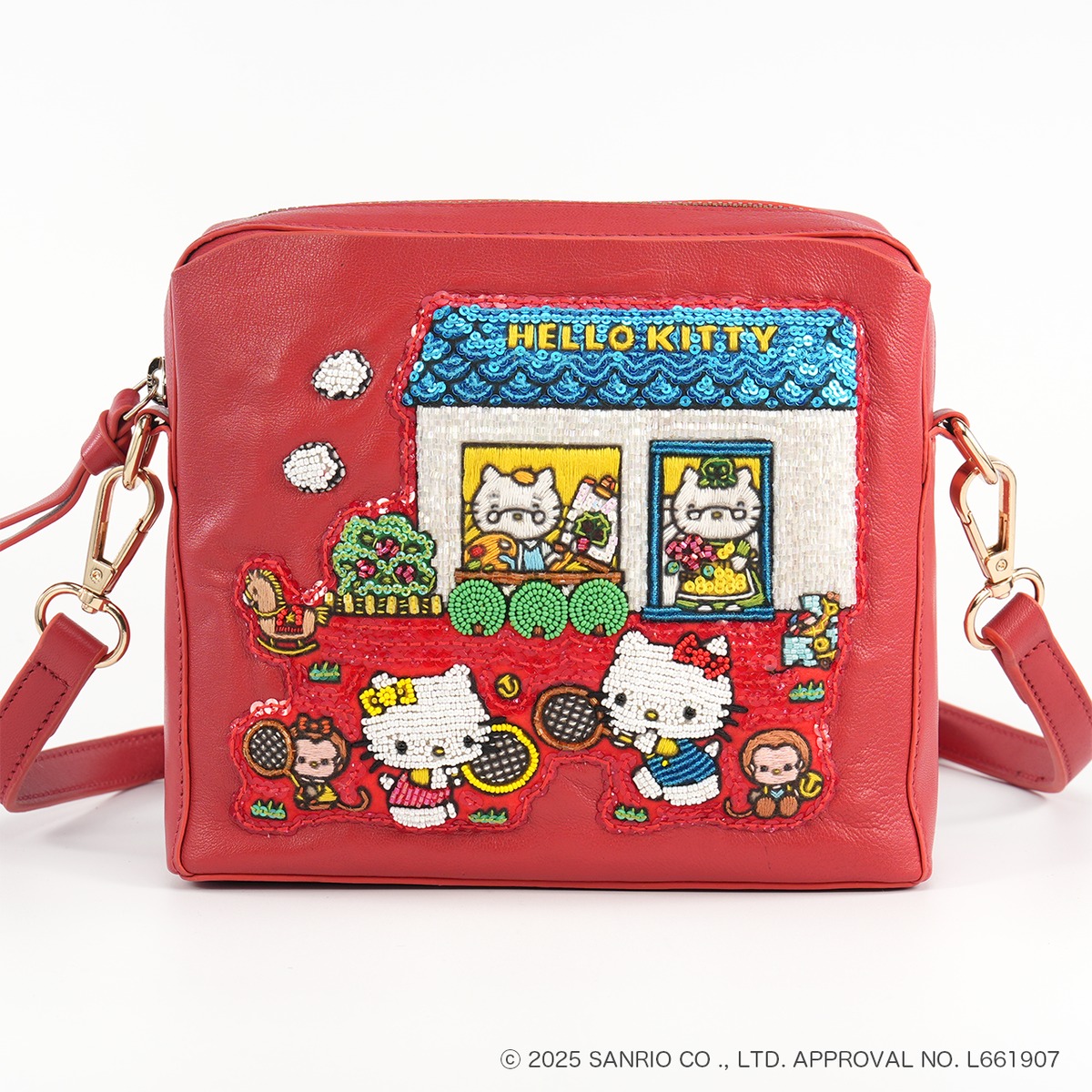 ショルダーバッグ Hello kitty / tennis (Red) | tamaobazaaar
