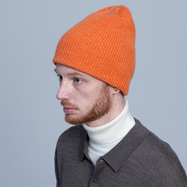 Nine Tailor(ナインテイラー) 26AW "Cashmere Hole Watch" -Orange.Mix-