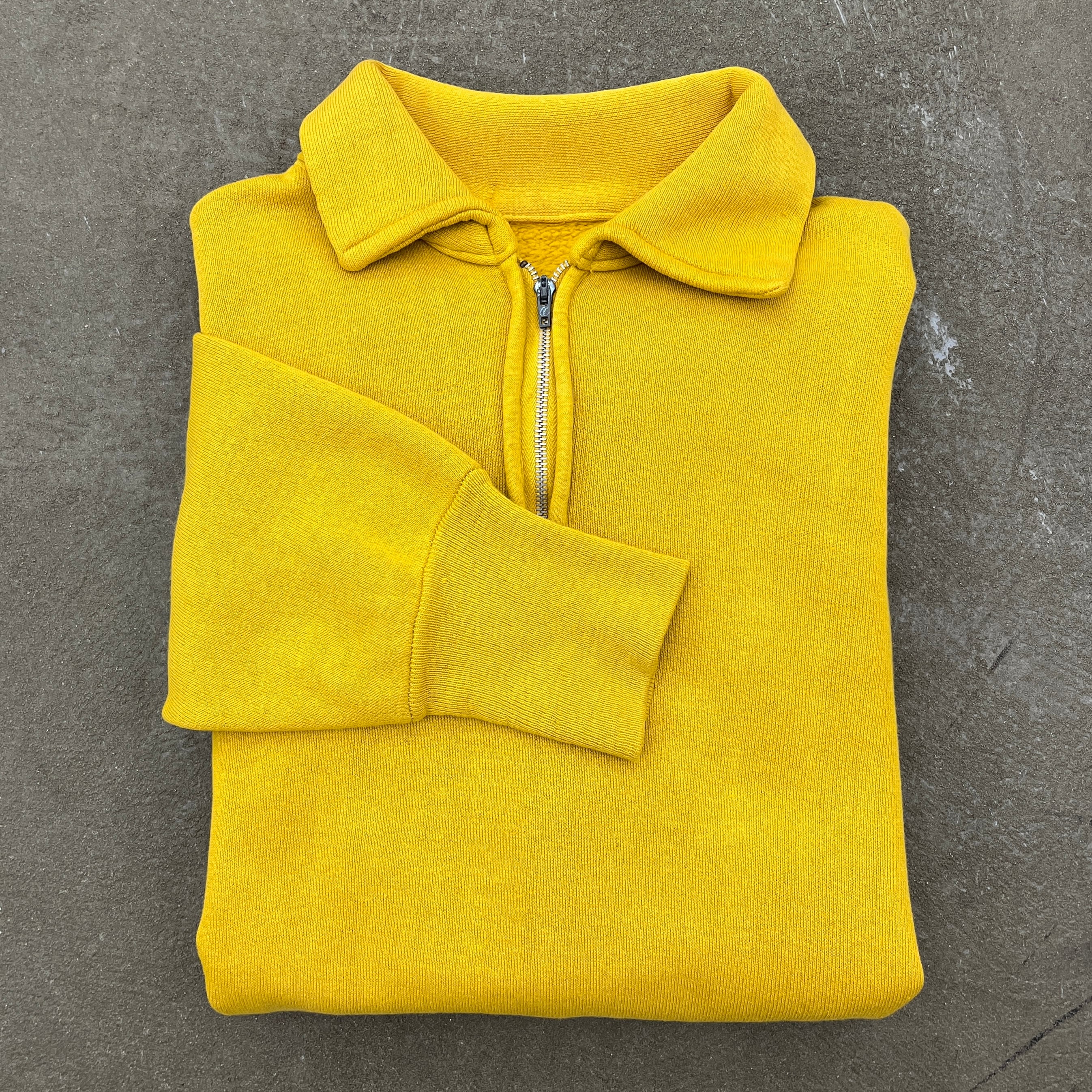 60s Half Zip Vintage Sweat Shirt 60年代 ハーフジップ 襟付き 60s Half Zip Vintage Sweat Shirt 60年代 ハーフジップ 襟付き