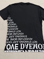 ''in the attic'' English letter printed T-shirts