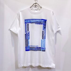 ANSWER COLLECTION / PATCHWORK PAISLEY FRAME TEE