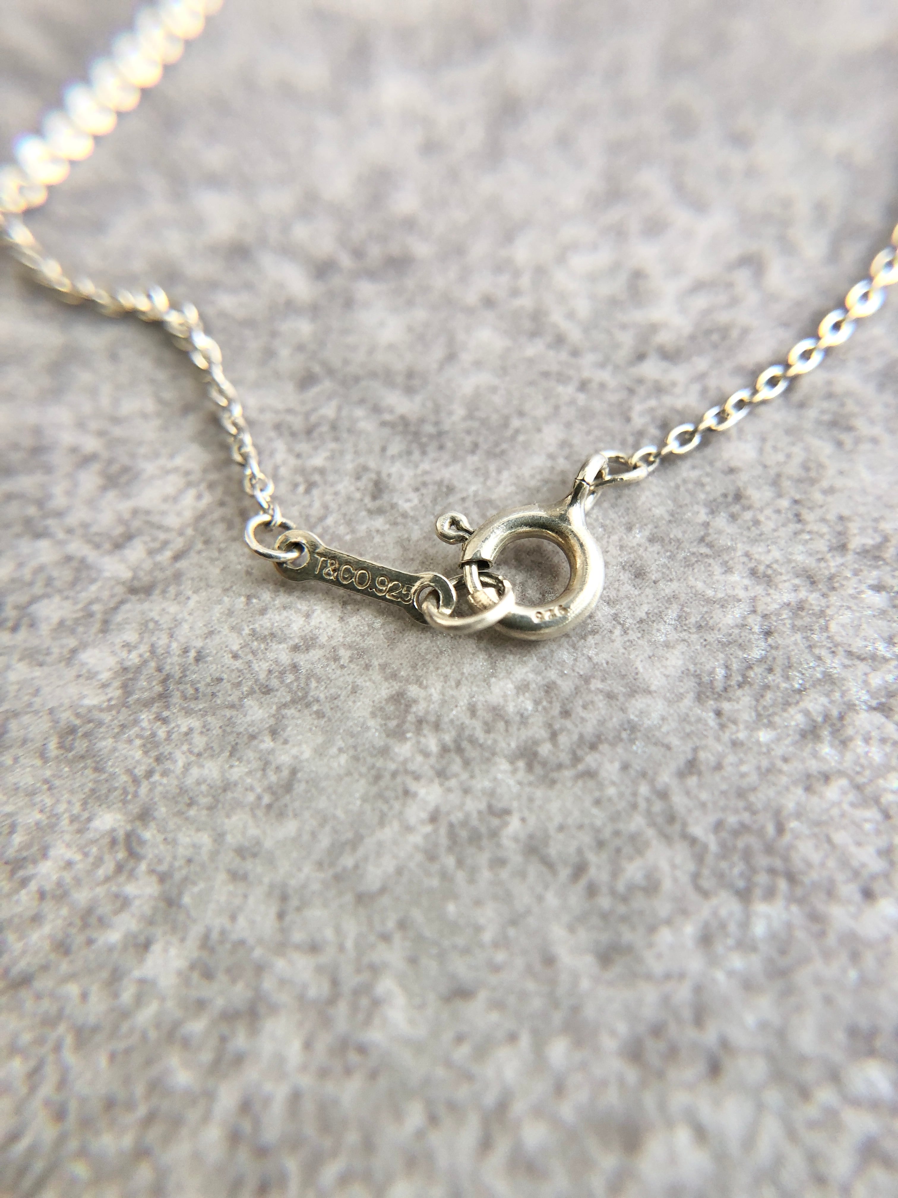 Tiffany & Co. ティファニー ネックレス シルバー クロス 925 vintage