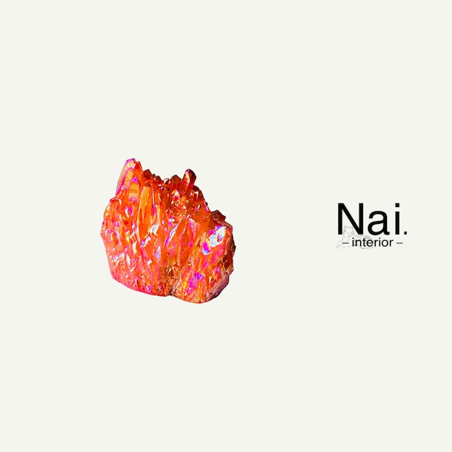 ORANGE AURA QUARTZ オレンジオーラクォーツ クラスター