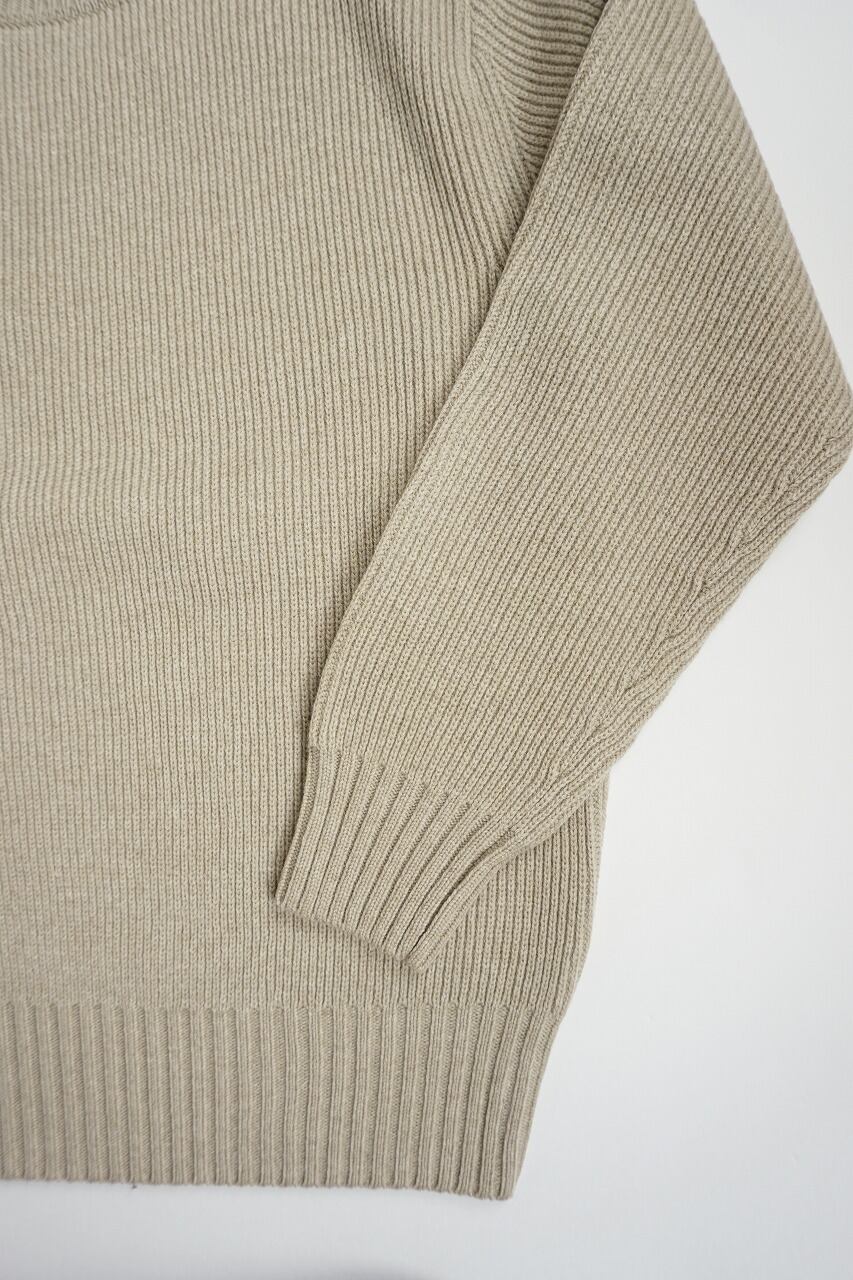 Hand Framed Crew Neck P/O