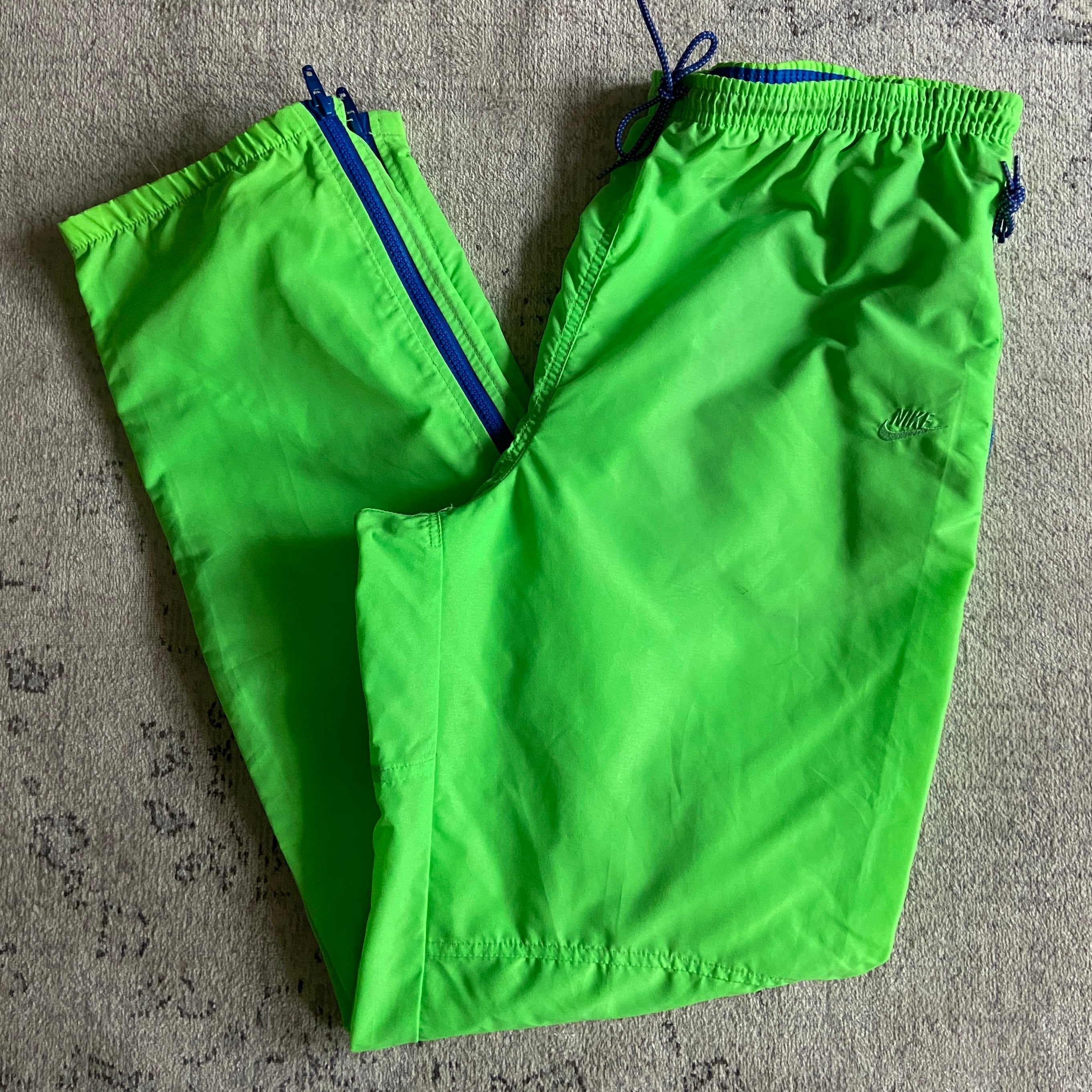 1990s  Nike  Silver Tag  Nylon Pants  L  F925