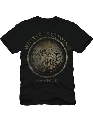 Tシャツ ゲーム・オブ・スローンズ  Winter is Coming 冬来たる