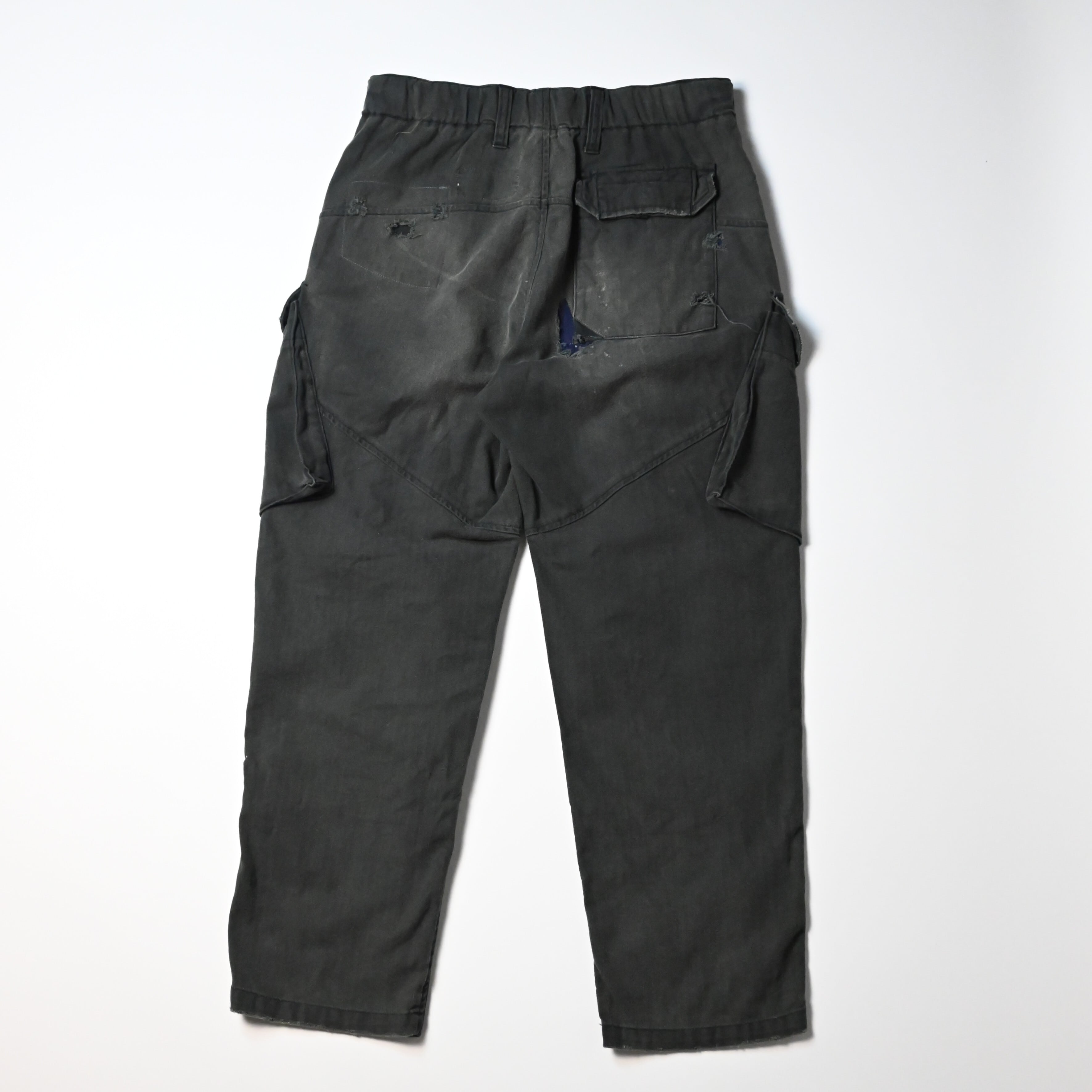 ANACHRONORM サイズ2 カーゴパンツ ANACHRONORM / REMAKED HERRINGBONE COMBAT CARGO TROUSERS | GANKO