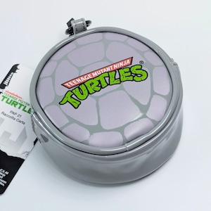 ⚡️海外限定‼️⚡️【 Teenage Mutant Ninja Turtles( ティーンエイジ・ミュータント・ニンジャ・タートルズ ) 】TMNT カラビナ CLEAR POUCH ( カラビナクリアポーチ ) カラビナキーホルダー / 小物入れ / コスメポーチ 〚アメリカン雑貨 アメトイ〛