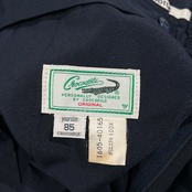 CROCODILE クロコダイル ゴルフ スラックスパンツ サイズ 85 /メンズ/ネイビー/日本製