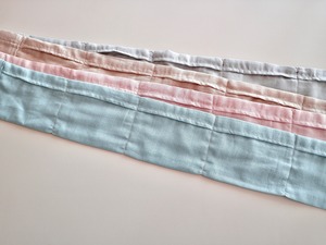 雪国どうぶつのクールネックガーゼ【ノンホルマリン加工】