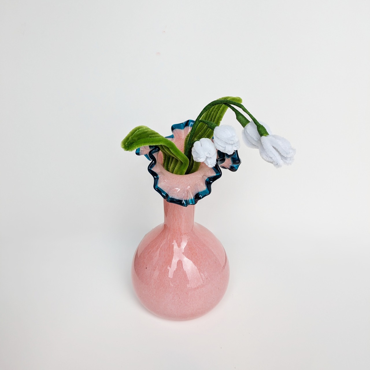 flower vase 【manmaru frill ﾏﾝﾏﾙﾌﾘﾙ】花瓶／フラワーベース - 1