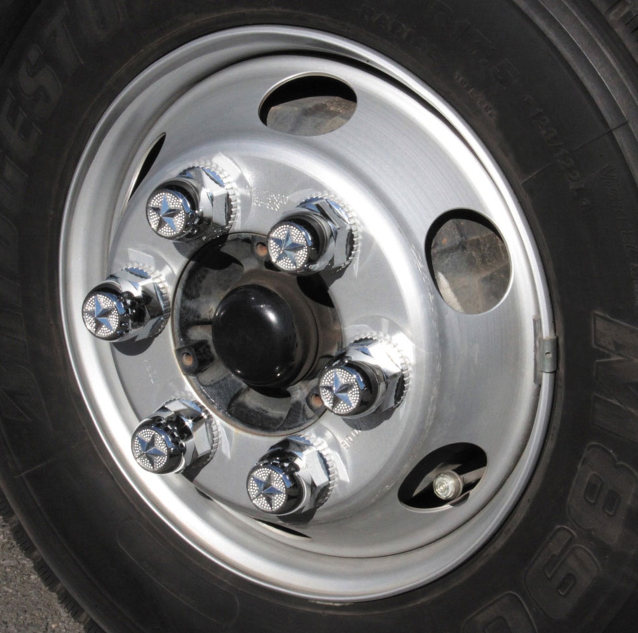JET INOUE ジェットイノウエ 500492 ナットカバースターマーク 41mmナット用高さ 60mmH フロント、リヤ共用 ...