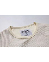クルーネックワッフルTシャツ S0392