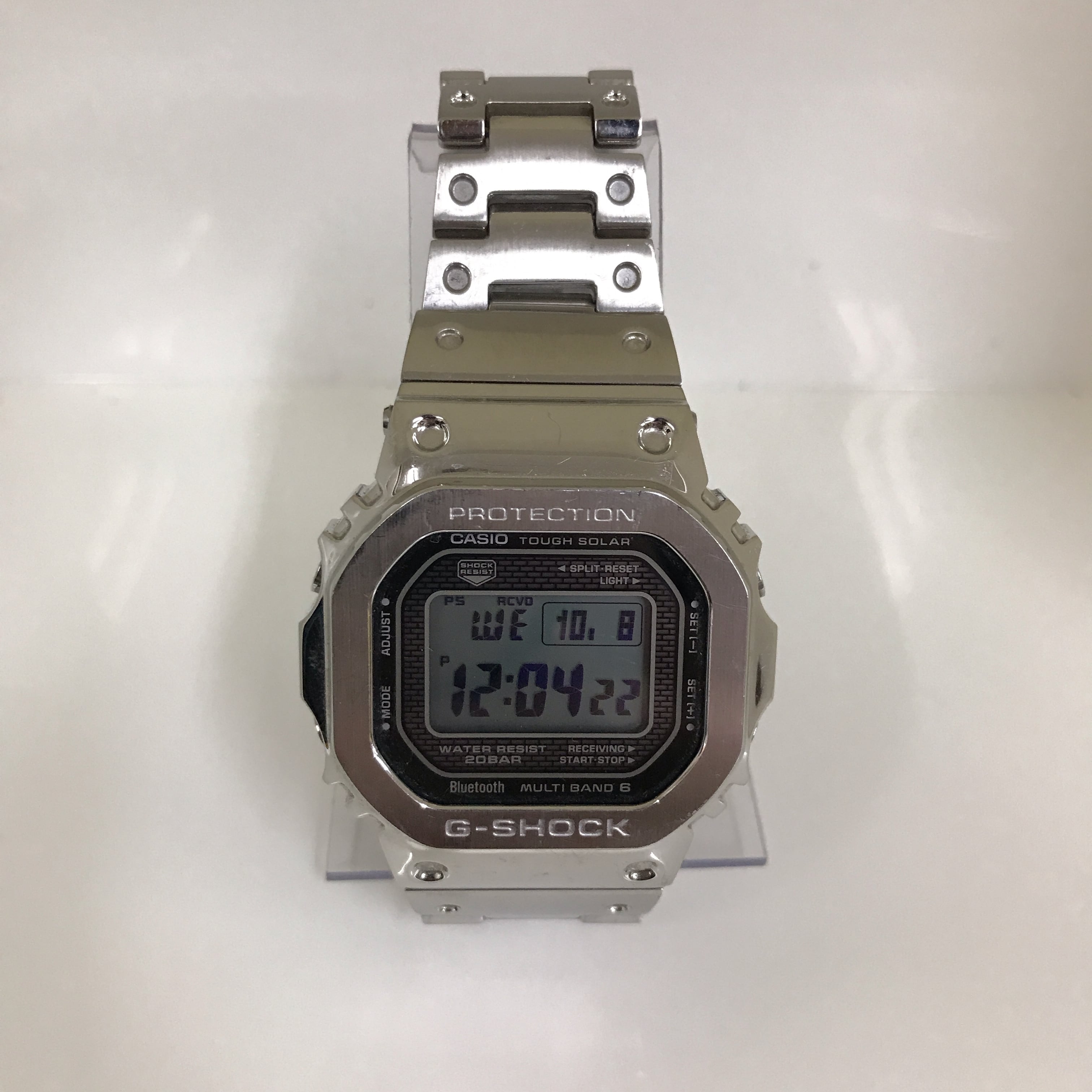 カシオ Gショック GW-M5610 カスタム フルメタル シルバー | Pay ID