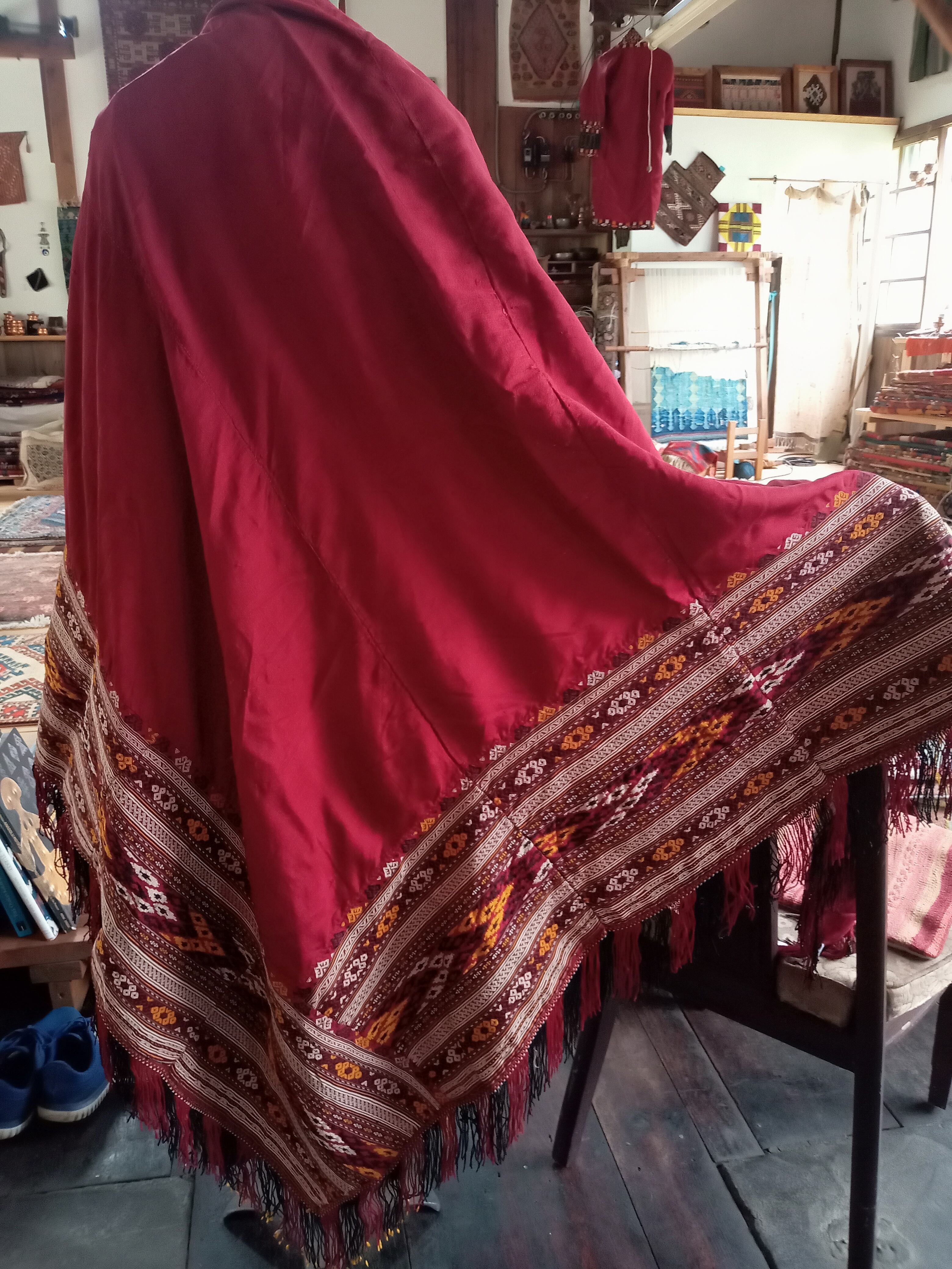 トルクメニスタン ストール | 草木染キリムRugTime