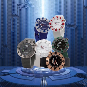【I.T.A. アイティエー】DISCO VOLANTE ディスコ・ボランテ（グレー）／国内正規品 腕時計