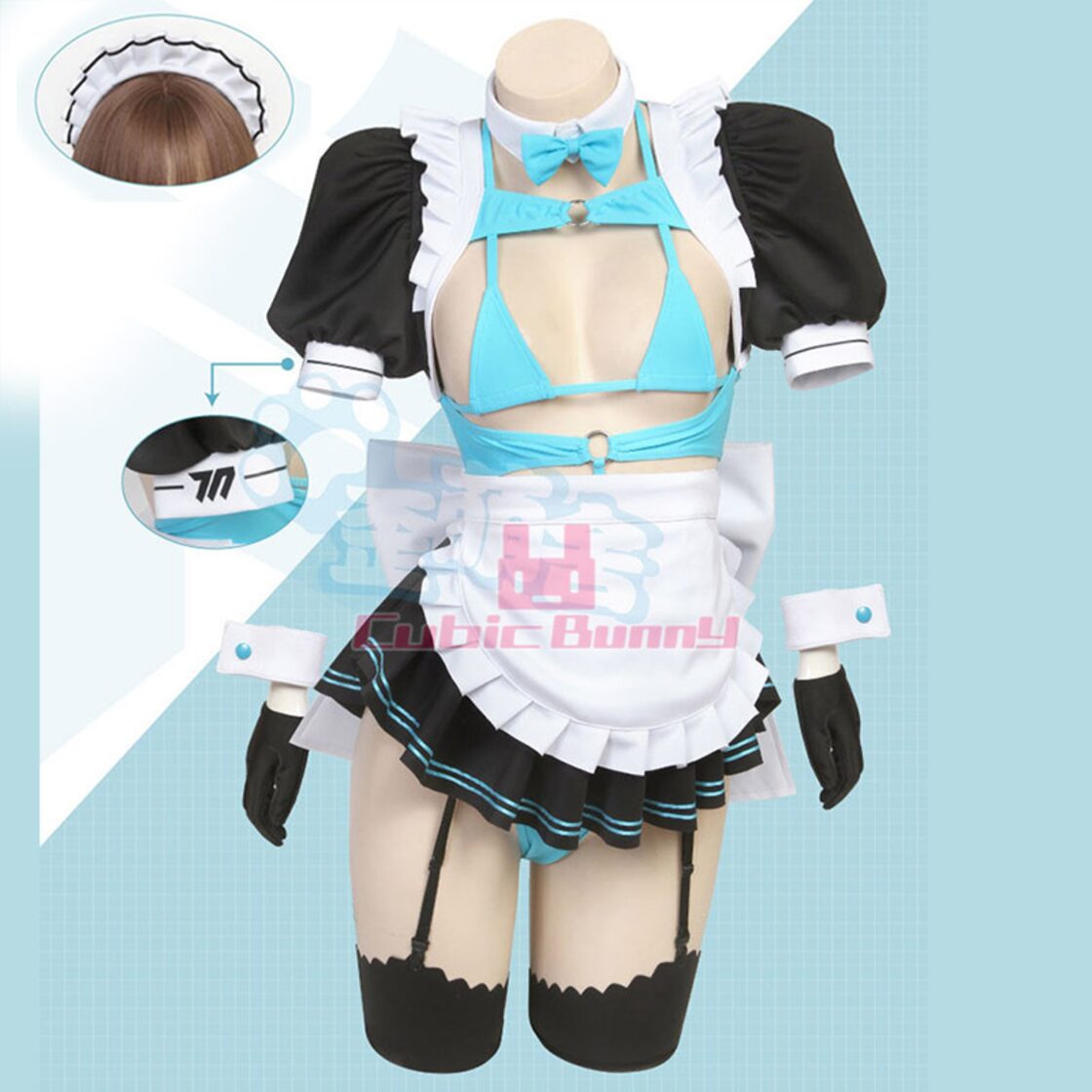 一之瀬アスナ マイクロビキニメイド （歪萌舎 ブルアカ | Pay ID