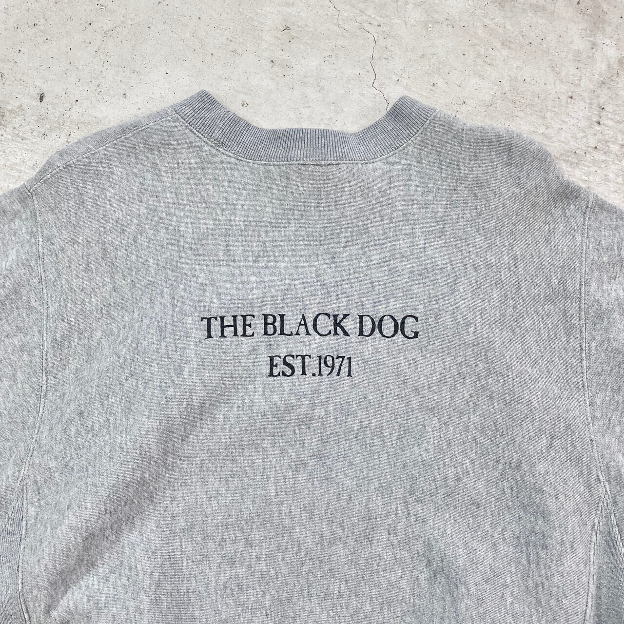 00年代 The Black Dog ブラックドッグ スウェットシャツ リバース