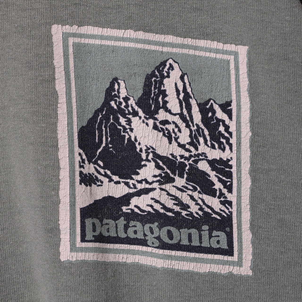 美品 L L/S T-Shirt 97年 USA製 Mountain Logo Patagonia パタゴニア マウンテンロゴ 山ロゴ 長袖Tシャツ