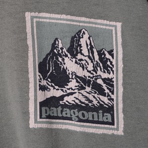 美品 L L/S T-Shirt 97年 USA製 Mountain Logo Patagonia パタゴニア マウンテンロゴ 山ロゴ 長袖Tシャツ