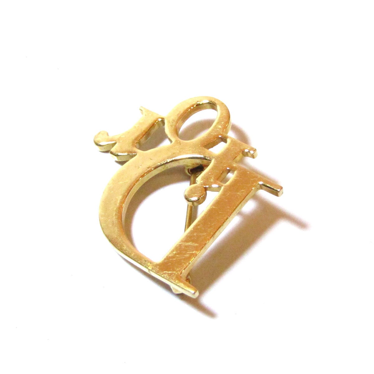 Christian Dior」 Vintage logo brooch | PANIC ART MARKET