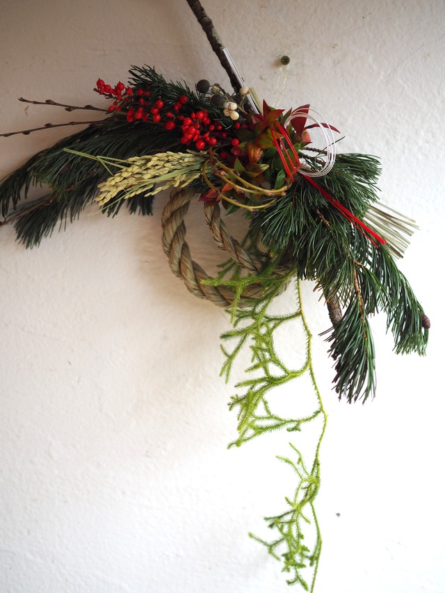 【お引き取り】おまかせしめ縄リース(横タイプ)