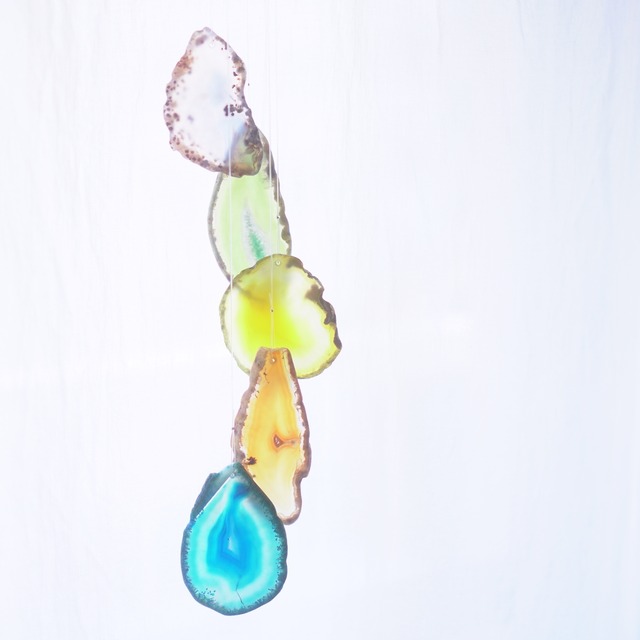 Spring Garden 04 - アゲートヒーリングチャイム / Agate Sun Catcher Wind Chime 572
