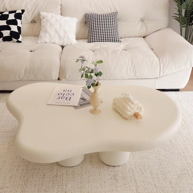 ダイニング テーブル 韓国風 広々 天板 おしゃれ かわいい インテリア コーヒーテーブル 白 ホワイト 黒 ブラック カフェ リビング